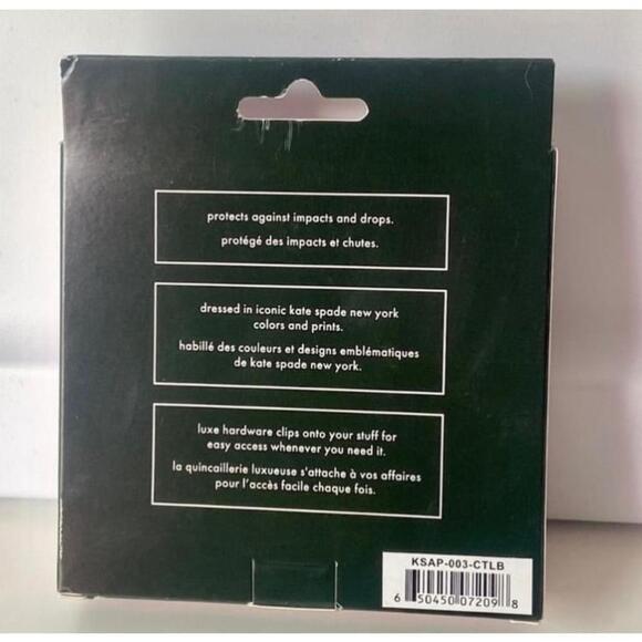 Kate Spade AirPods 3rd Generation Case in Leopard Print NEW IN BOX - Picture 4 of 4